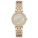 Michael Kors Ladies Mini Darci Gold Watch - MK3445